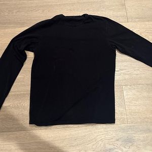 Patrick assaraf black long sleeve